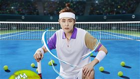 EXO成員Xiumin
圖翻攝自@xiumintennis推特