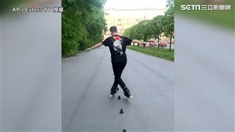 俄羅斯鮮肉滑輪腳速超快　網喊眼花