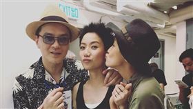 黃耀明、何韻詩、盧凱彤。（圖／翻攝自何韻詩IG）