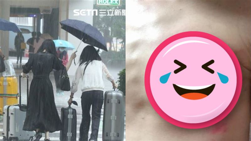 下雨筆別放口袋！他親吐慘況：很難洗