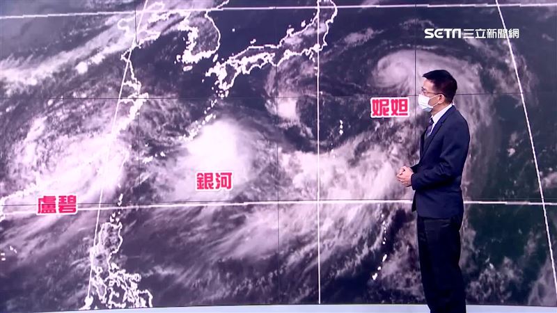 三颱鼎立　吳德榮曝它影響到下週