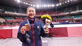 東京奧運空手道文姿云拿下銅牌。（圖／體育署提供）