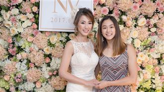 婚禮照曝光！空手道小清新秀長腿美爆