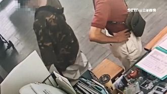 迷彩賊偷信用卡　狂刷10萬買精品