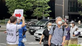 日本疫苗接種率低　24日起針對長者大規模施打日本政府為加速境內2019冠狀病毒疾病（COVID-19）施打進度，在東京都及大阪府各開設一處大規模疫苗接種中心，由自衛隊負責相關工作。圖為東京會場。中央社記者楊明珠東京攝　110年5月24日