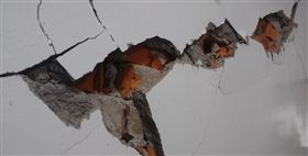 地震,龜裂,花蓮,透天厝,富里