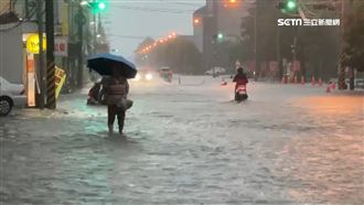 清晨雨彈炸半個台灣　6縣市豪雨特報