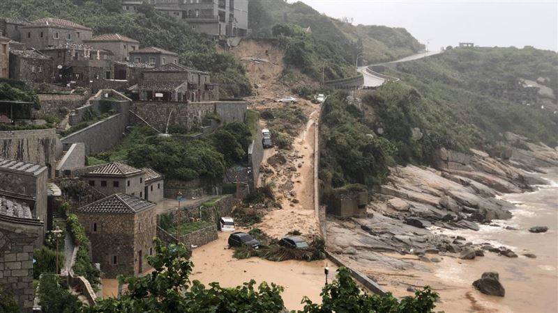 馬祖歷年最慘災情　芹壁村遭泥流沖毀