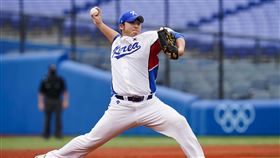 ▲東京奧運韓國隊先發投手金民宇。（圖／美聯社／達志影像）