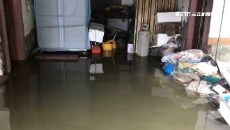 雲林沿海水退速度慢　家當慘泡水
