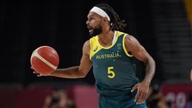 ▲米爾斯（Patty Mills）上半場進帳26分。（圖／美聯社／達志影像）