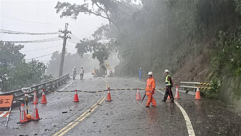 台中高雄4縣市　發布大規模崩塌警戒