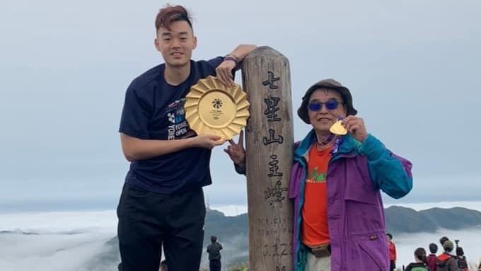 王齊麟曝爸為他集氣　每周爬山喝這罐