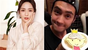 佟麗婭,陳思誠。(圖／佟麗婭,陳思誠微博)