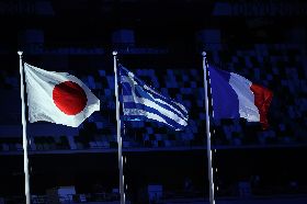 東奧閉幕　日本交棒法國巴黎（3）