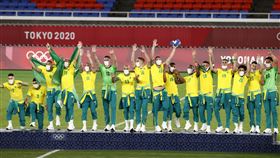 巴西男足 圖／美聯社／達志影像