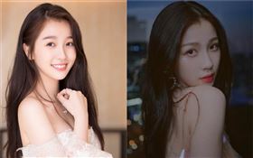 中國女星虞書欣為THE9成員。（圖／翻攝自微博）