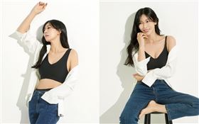 金素妍。（圖／翻攝自slim9.official IG）