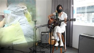 吳汶芳獻唱創作新曲　力挺軍警消英雄