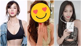 林志玲、子瑜、蕭薔，組合圖，翻攝自蕭薔微博、TWICE臉舒、林志玲臉書