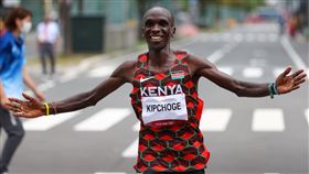  東奧，馬拉松金牌，基普喬蓋（EliudKipchoge），圖／路透社／達志影像