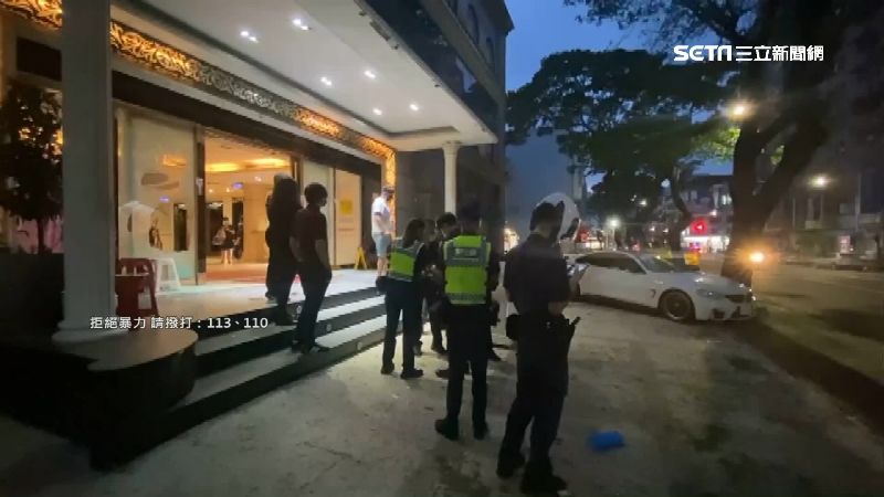 30車大陣仗壓境　養身館遭惡煞砸店