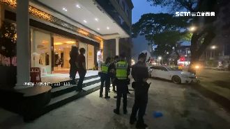 30車大陣仗壓境　養身館遭惡煞砸店