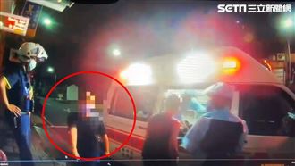 醉男控背對警撿棍遭上銬　警還原真相