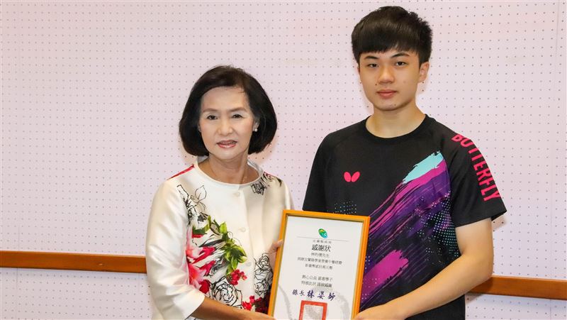 宜縣發奧運獎金　林昀儒、李智凱有賞