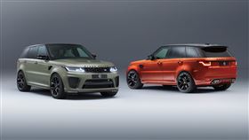 ▲Land Rover Range Rover Sport SVR特仕車。（圖／Jaguar Land Rover提供）