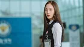 韓劇《警察課程》Krystal飾演柔道能力出色的警大大學生。（圖／myVideo提供）