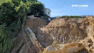 連日雨大湖台3線走山！民宅搖搖欲墜