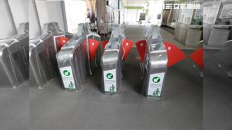 暴雨狂襲台中！中捷漏水、手扶梯停擺