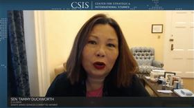 因應潛在台海危機，美國聯邦參議員達克沃絲表示，應把台灣納入美國國民兵夥伴計畫，藉此提升台灣軍事整備與能力，促進雙邊共同軍事訓練。（圖／翻攝自CSIS網頁）
