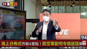 前空軍副司令張延廷在《94要客訴》解析美軍新戰術「海上分佈式戰略」