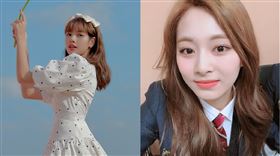 LISA，子瑜。(圖／BLACKPINK，TWICE臉書)