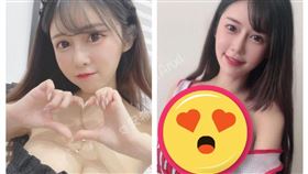 安希（組合圖／翻攝自vickybaby61 IG）