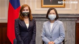 0812 蔡英文接見澳洲新任駐臺代表露珍怡（圖／總統府提供）