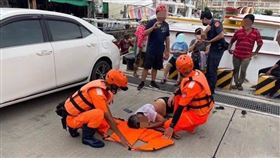 蚵子寮,落海,漁港,魚市場,落海,倒車