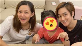 「那對夫妻」老公Kim與老婆Nico，女兒妮妮。(圖／那對夫妻臉書)
