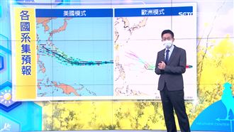 熱帶低壓朝西前進！吳德榮揭未來天氣