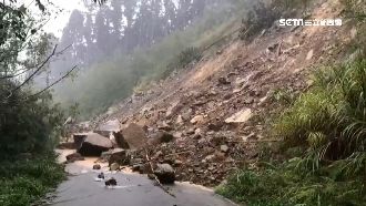 暴雨阿里山二萬坪路斷　15人困6天