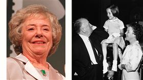 英國懸疑電影大師希區考克的獨生女帕翠夏．希區考克 圖美聯社達志影像