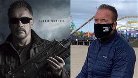 阿諾受訪時怒譙反口罩人士是「白癡」。（圖／翻攝自阿諾·史瓦辛格IG）