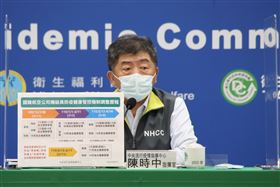 ▲0813 CDC記者會，陳時中（圖／指揮中心提供）