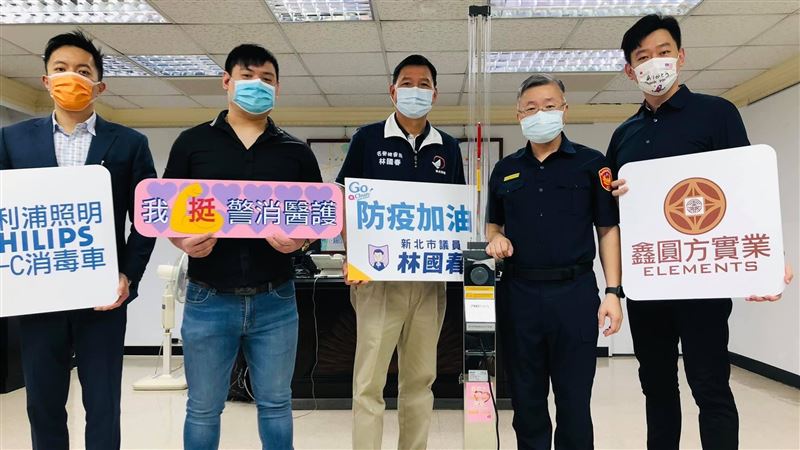 力挺波麗士　企業捐「消毒神車」抗疫