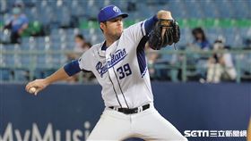 ▲富邦悍將先發投手羅力。（圖／記者劉彥池攝影）