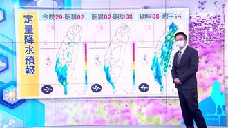 午後防雷雨　吳德榮：未來5天都類似