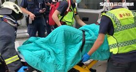 新／台中夫妻吵架縱火　妻重傷搶救中（圖／翻攝畫面）