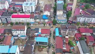 湖北暴雨淹43縣　逾百萬人受災